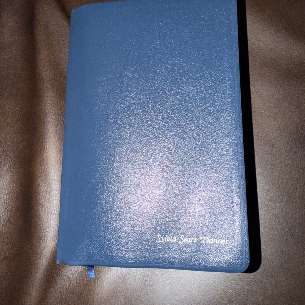 LDS Quad Black Book Of Mormon Bible D&C Pearl Indexed Clean 1979 Genuine Leather